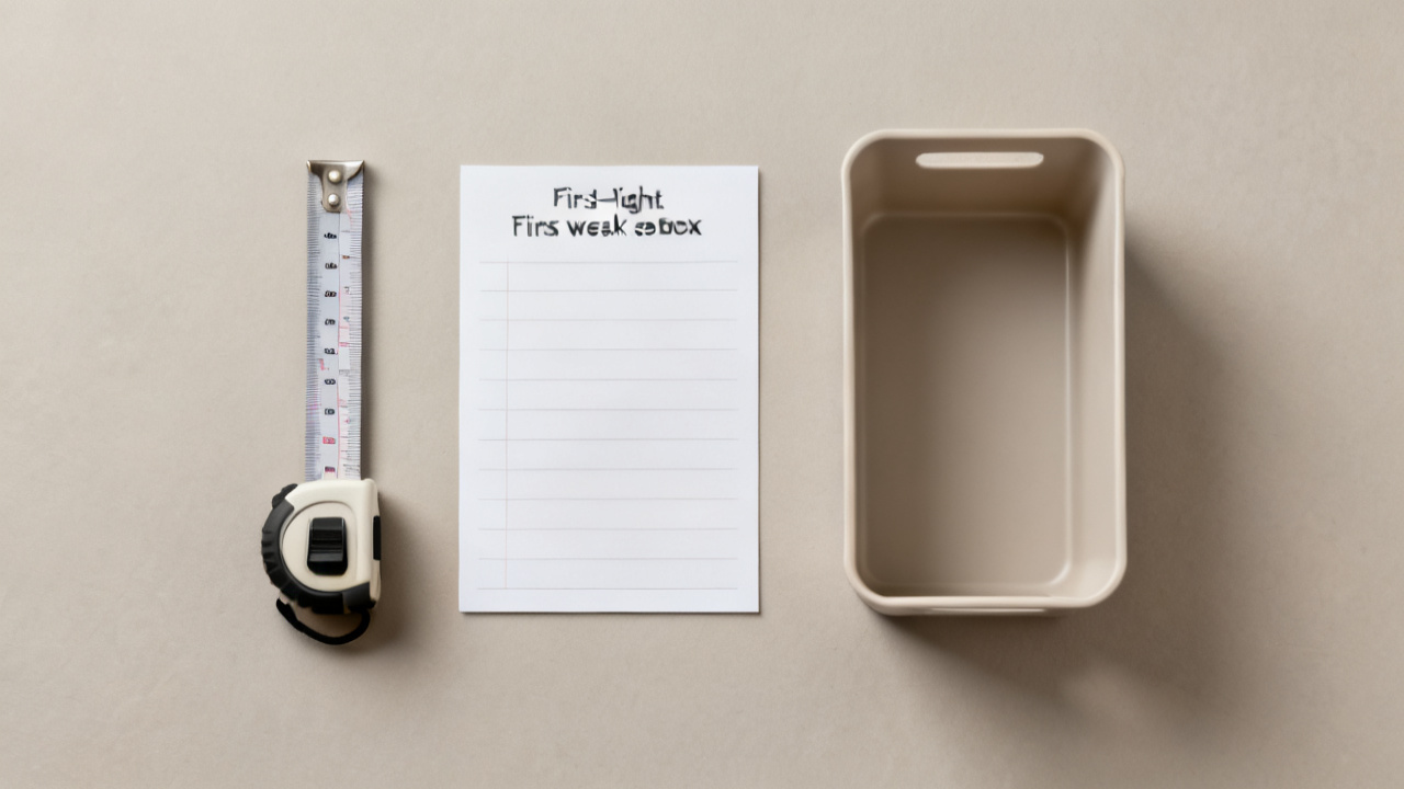 Moving Essentials Boxes: A Room-Ready Packing Checklist — desk detail