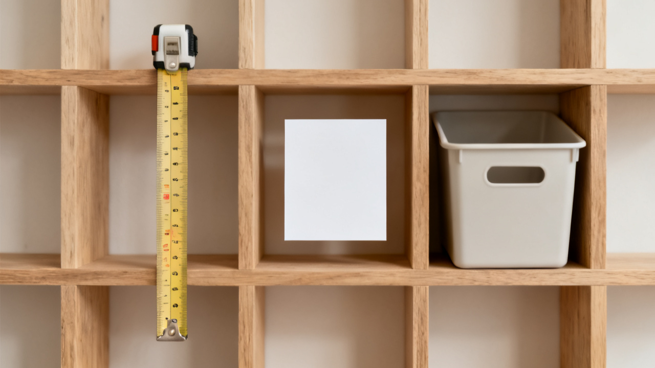 A One-Shelf Medicine Cabinet With Expiry Dates Facing Out — desk detail
