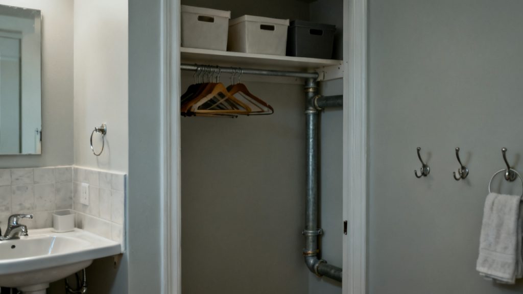 Bathroom Towel Hooks: Count Before You Buy Another Set — desk scene
